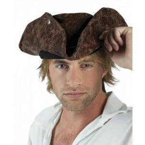 Pirate Neptune Adult Hat One Size (Brown)