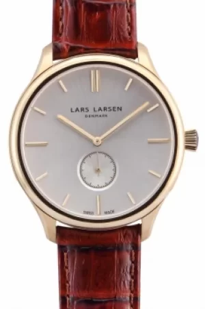 Mens Lars Larsen Simon Gold Watch 122GBCL