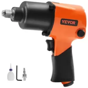 VEVOR Air Impact Wrench, 1/2" Drive Air Impact Gun Up to 880ft-lbs Nut-busting Torque, 7500RPM Lightweight Pneumatic Tool for Auto Repairs and Mainten