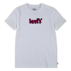 Levis Poster Tee Junior Boys - White