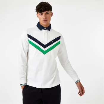 Jack Wills Haresfield Rugby Polo - White