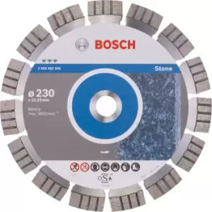 Bosch 2608602645 230x22.23mm DIAMOND DISC BEST STONE HPP