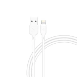 Momax Zero USB-A to Lightning cable (1m) DL16W - White