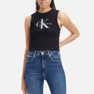 Calvin Klein Jeans Cotton-Rib Tank Top - M