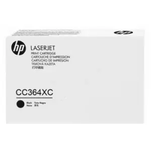 HP CC364XC/64X Toner cartridge Black Contract, 24K pages ISO/IEC...