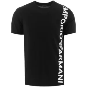 Emporio Armani Loungewear Black Crew Neck T-Shirt