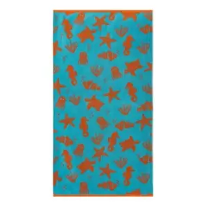 Linea Linea Kids Ocean Beach Towel - Blue