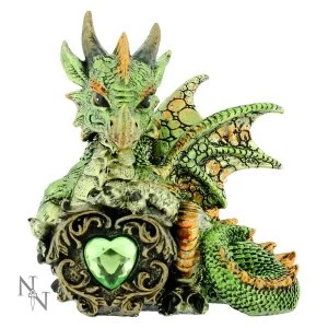 Malachite Dragon Figurine