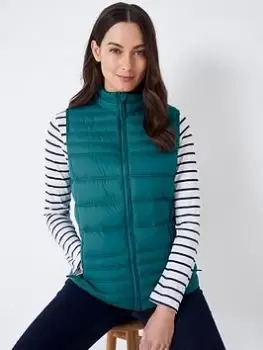 Crew Clothing Lightweight Gilet - Teal