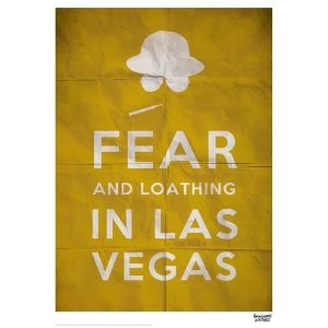 Fear and Loathing in Las Vegas Art Print 42 x 30 cm