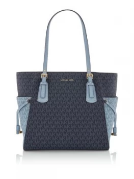 Michael Kors Voyager signature tote bag Blue Multi