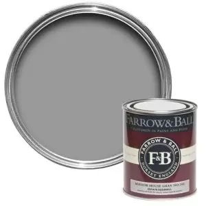 Farrow & Ball Estate Manor House Gray No. 265 Eggshell Paint, 750Ml