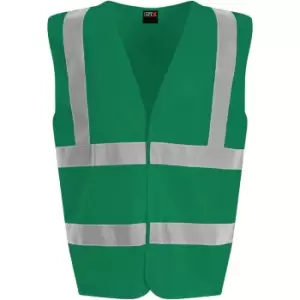 PRO RTX High Visibility Unisex Waistcoat (S) (Paramedic Green)