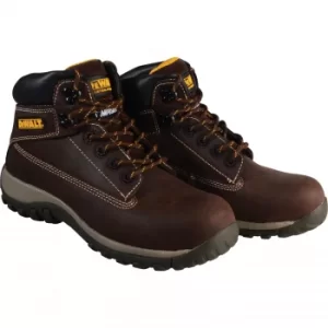 DEWALT Mens Hammer Nubuck Safety Boots Brown Size 8