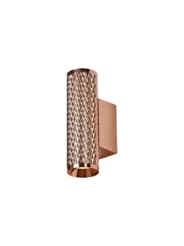 Wall Lamp, 2 x GU10, Rose Gold