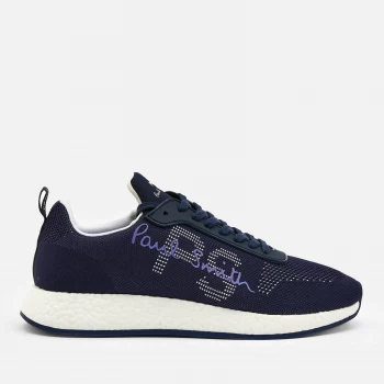 Paul Smith Mens Zeus Running Style Trainers - Dark Navy - UK 8