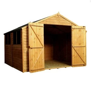 Mercia Overlap Apex Value Shed 10 x 10ft