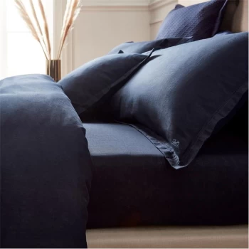 Bedeck of Belfast Muro Fitted Sheet - Midnight