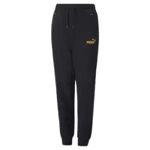 Puma Power Fleece Jogging Bottoms Junior Boys - Black