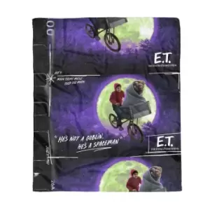 E.T. the Extra-Terrestrial Film Reel Fleece Blanket - M