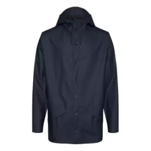 Rains Hooded Jacket - Blue