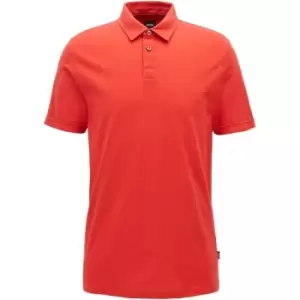 Boss Boss Press Short Sleeve Polo Shirt Mens - Pink