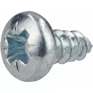 R-tech - 337112 Pozi Pan Head Self-Tapping Screws No. 8 9.5mm - Pack Of 100
