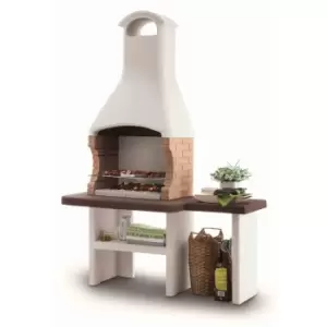 Palazzetti Jesolo 2 Masonry BBQ with Side Table - Garden & Outdoor