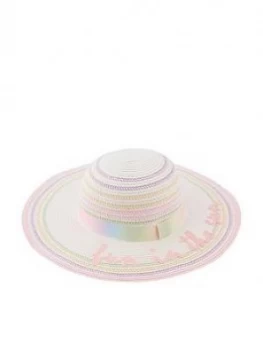 Monsoon Girls Fun In The Sun Floppy Hat - Multi