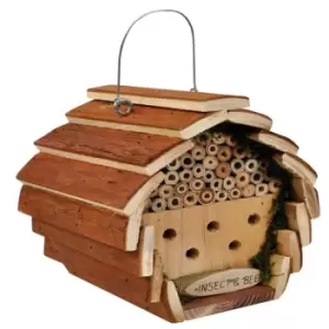 Deluxe Hanging Wooden Garden Insect & Bee Hotel / House