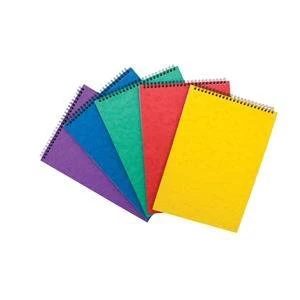 Original Headbound Pad A4 Ruled 80gsm 120 Pages Assorted A Pack of 10