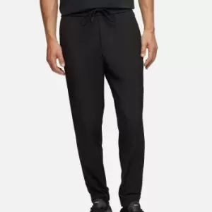 BOSS Green Mens T-Flex Trousers - Black - IT 50/L