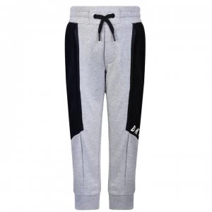 DKNY Black Logo Jogging Bottoms - Gris Chine