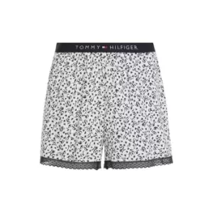 Tommy Hilfiger Woven Short Print - White