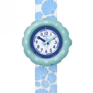 Childrens Flik Flak Soft Blue Watch