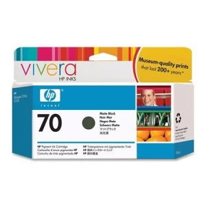 HP 70 Matte Black Ink Cartridge