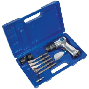 Sealey SA12/S Air Hammer Kit with Chisels Medium Stroke