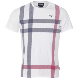 Barbour Mens Norman Tee White Large