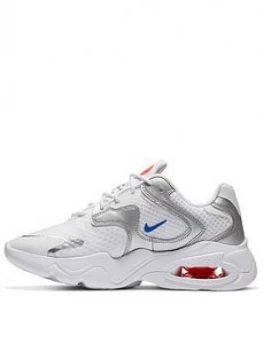 Nike Air Max 2X - White/Grey, Size 6, Women