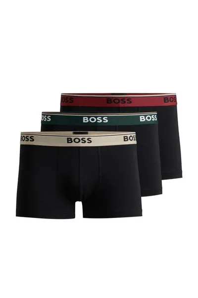 Boss Bodywear 3 Pack Power Boxer Shorts Trunks Small Black 42212482350