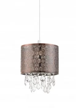 Ceiling Pendant Light Antique Brass, E27