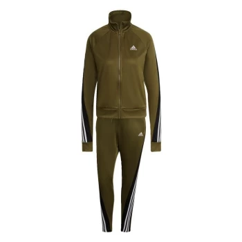 adidas Sportswear Teamsport Tracksuit Womens - Focus Olive / Black