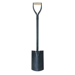 Wickes Treaded Steel Digging Spade - 991mm