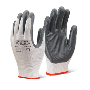 Nitrile P/C Polyester Grey - Size Grey - Size L