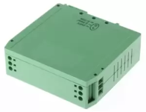 Phoenix Contact Electronic Housing Enclosure Type UEGM Series, 79 x 25 x 85.5mm, Polyamide DIN Rail Enclosure