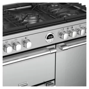 Stoves 444444936 Sterling DX S900G 90cm Gas Range Cooker in Stainless Steel