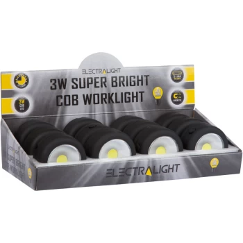 Bluespot - 65267 Electralight 3 Watt COB Round Work Light