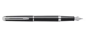 Waterman Hemisphere Black Lacquer CT Fountain Pen MEDIUM - Medium Nib