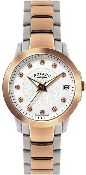 Rotary Watch Core Ladies - White RTY-662