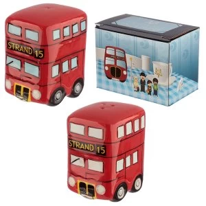 Routemaster Red Bus Salt and Pepper Set